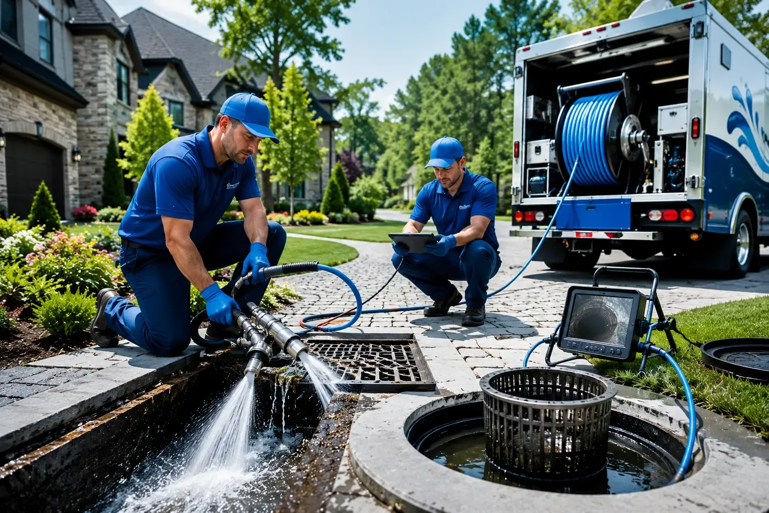Local outdoor drain cleaning professionals in Richmond, MI