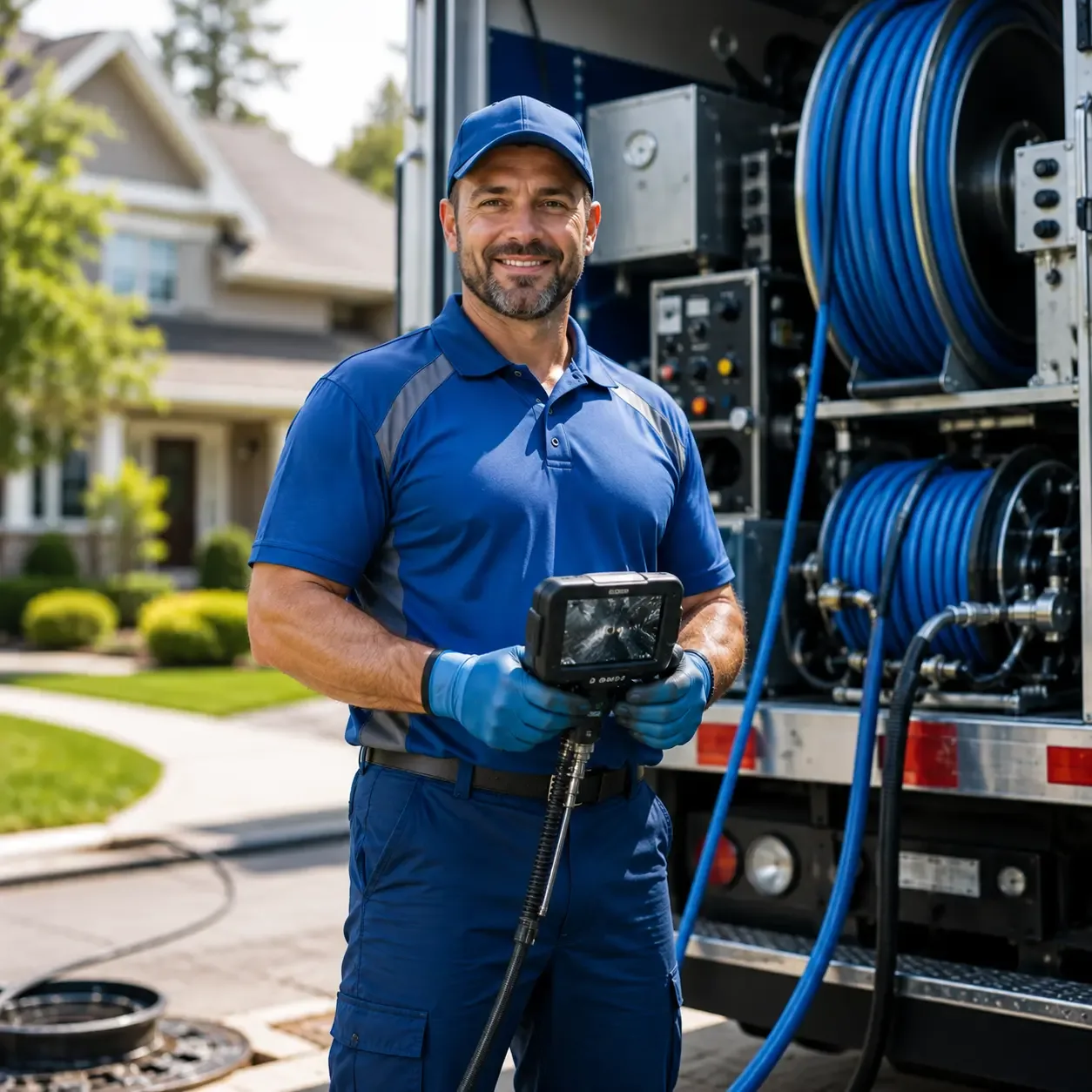 Local outdoor drain cleaning specialists in Richmond, MI